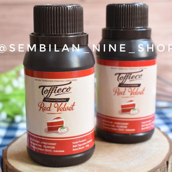 

Toffieco Pasta RED VELVET 100 Gram Perisa Pewarna Red Velvet TERLARIS TERPERCAYA ORIGINAL