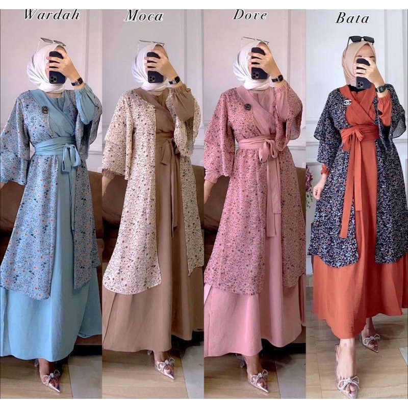 GAMIS OUTER KEKINIAN - GAMIS OUTER BRUKAT