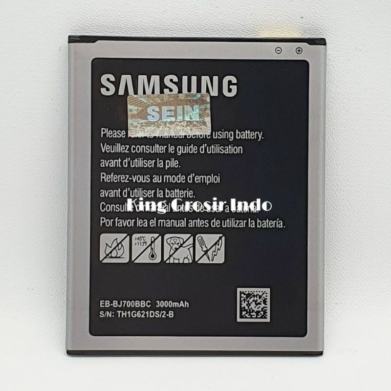 Baterai Samsung Galaxy J7 Original OEM EB-BJ700BBC Battery