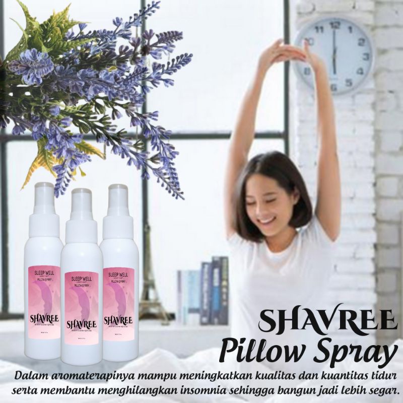 Aromaterapi aromatherapy SHAVREE Tidur nyenyak pillow spray