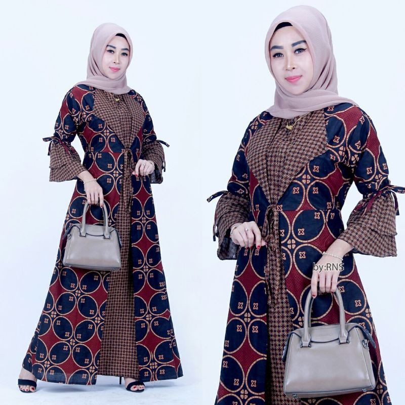 GAMIS BATIK KATUN/GAMIS BUSUI/GAMIS TERBARU/GAMIS TERKEREN