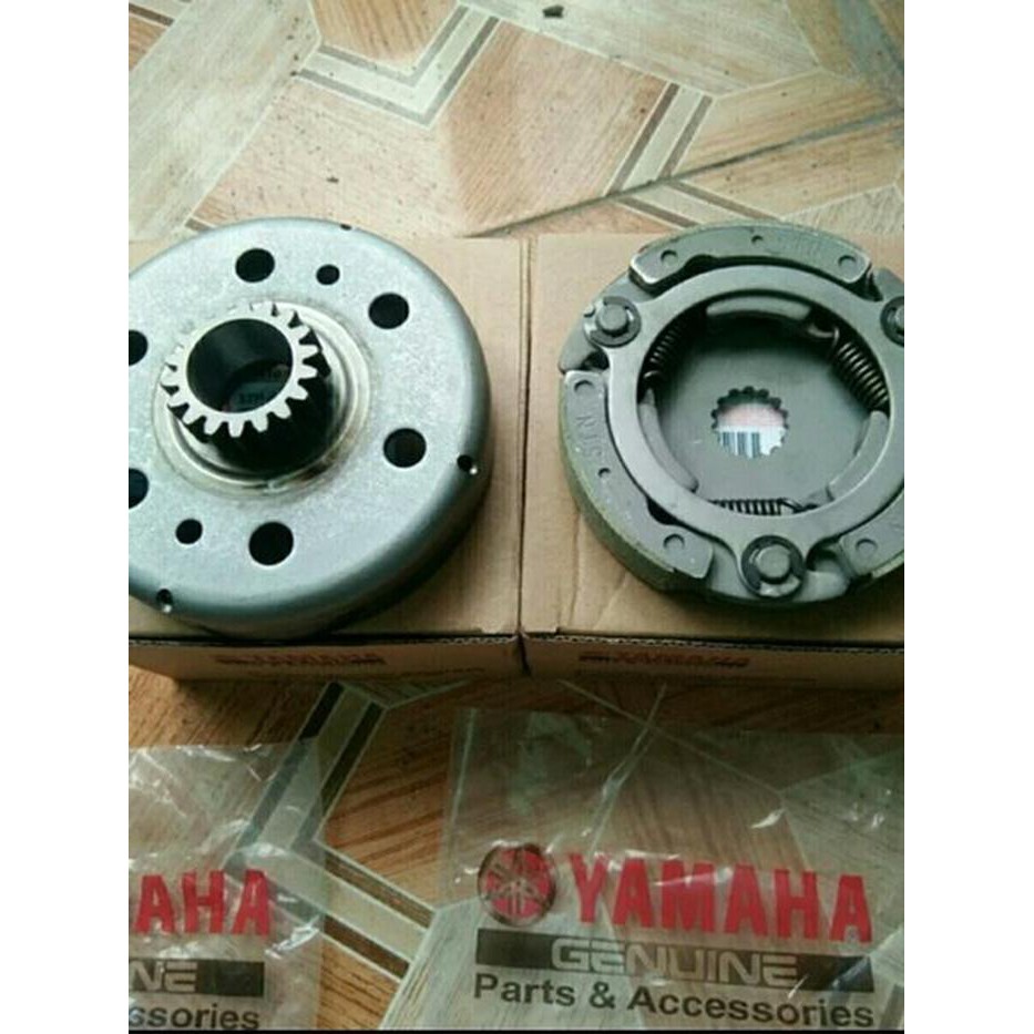 kampas kopling ganda set lonceng jupiter z vega cryptoon original