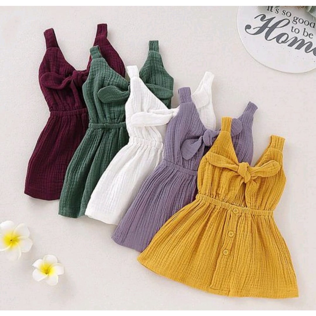 dress anak perempuan bisa pilih warna usia 1-5 thn