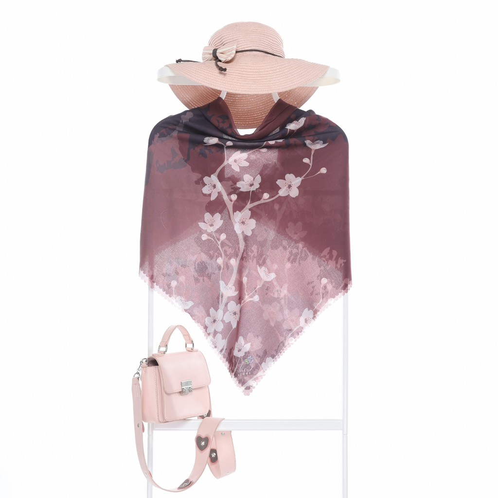 Voal Ultrafine Premium / VOal Segiempat motif / Voal Printed Scarf / Voal motif