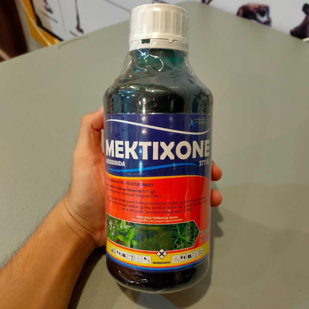 MEKTIXONE 177 SL 1 Liter Herbisida Parakuat Diklorida 177 g/l