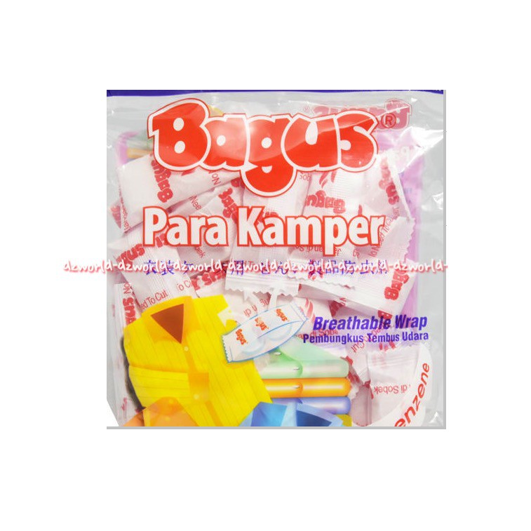 Bagus Para Kamper 300gr Pengharum Lemari Paradichlorabenzene Kampers Bungkus Satuan Breathable Wrap Penghilang Bau Nyengat Bagus Campers