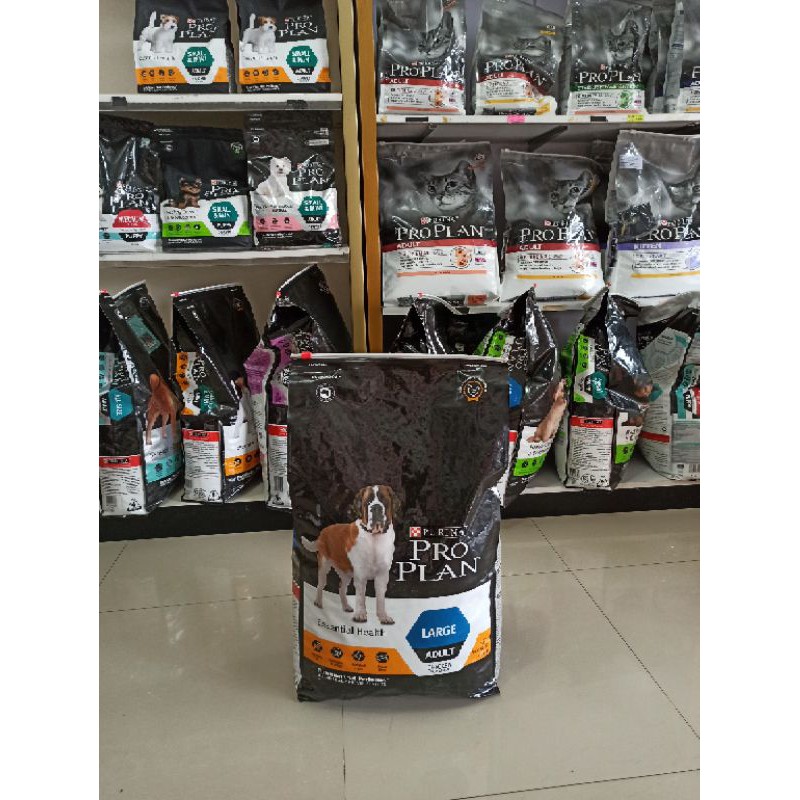 proplan dog large adult dog 15kg pro plan makanan anjing  dog food pengiriman (gojek dan grab)