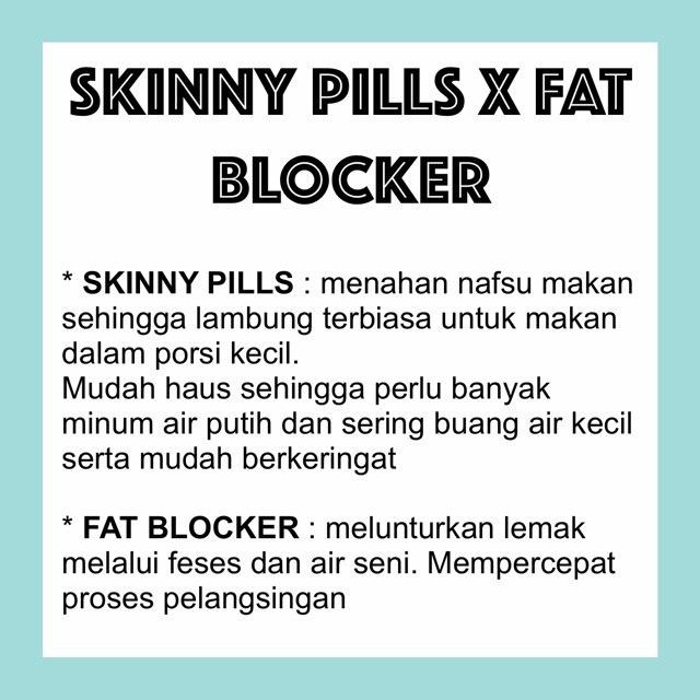 SP Skinny Pills Obat diet dan fat block tea