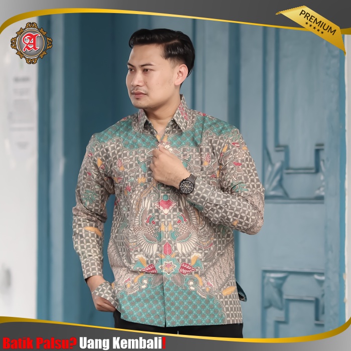 Agen Batik Cowok Modern Hem Panjang Premium Produksi Batik Aluna Pcw 074 oo7Zz6QI68jAQbL