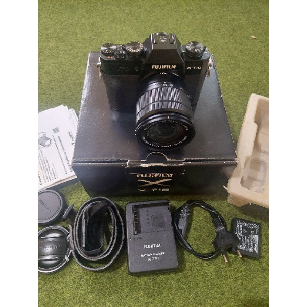 Kamera Mirrorless Fujifilm XT10 Kit 16-50mm Kit Second Bukan XT20 XT200 XT100 XT / Kamera Vlogger Ka