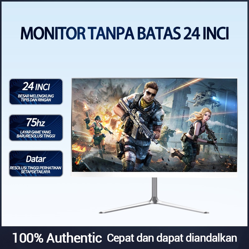 Komputer Monitor Led 17 Inci/19 Inci/22 Inci 24 Inci/27 Inci /32 InciLayar PC Komputer - PLS VGA HDMI Game Monitor 75HZ/144HZ/2K