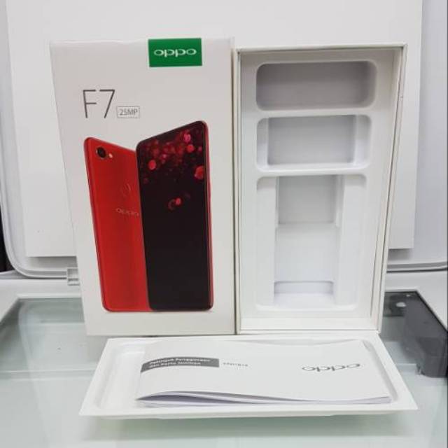 DUS BOX OPPO F7 ORIGINAL