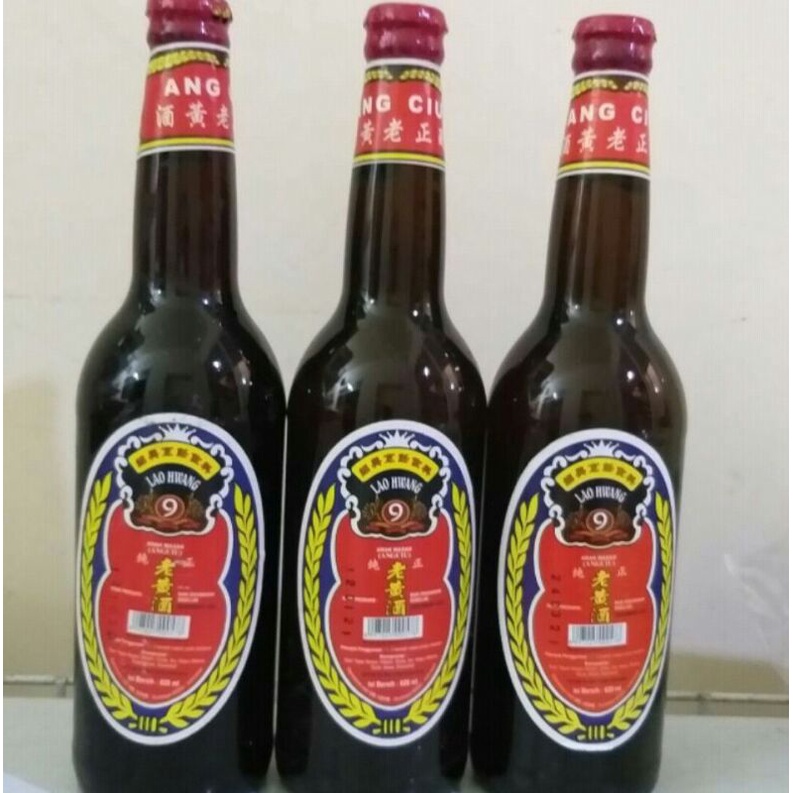 

ANGCIU ANG CIU NO. 9 / ARAK MASAK / LAO HWANG CIU / SAOS SAUS TAPE - 620 ML