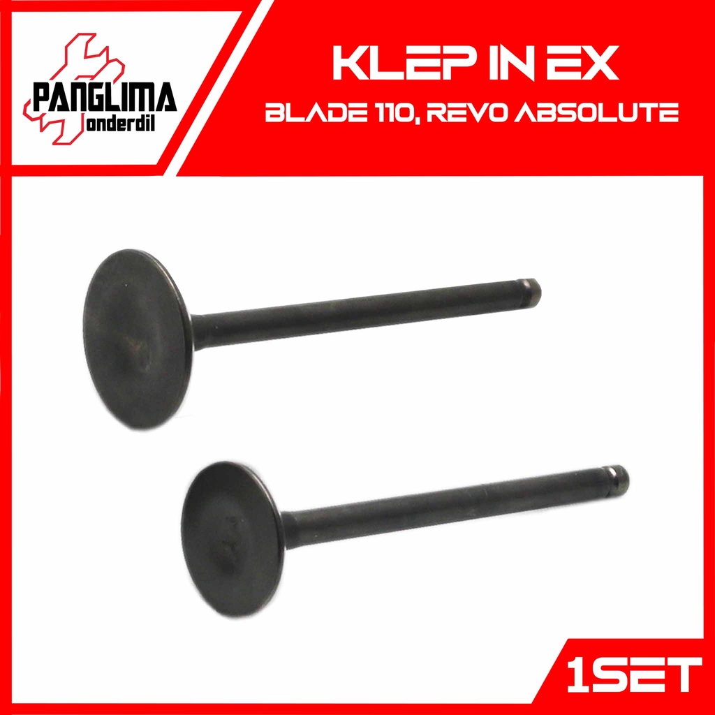 Klep In-Ex Blade 110-Lama &amp; Revo Absolute 110-New Kelep Payung Valve Set