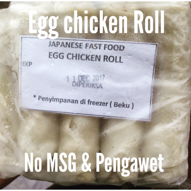 

Egg chicken roll