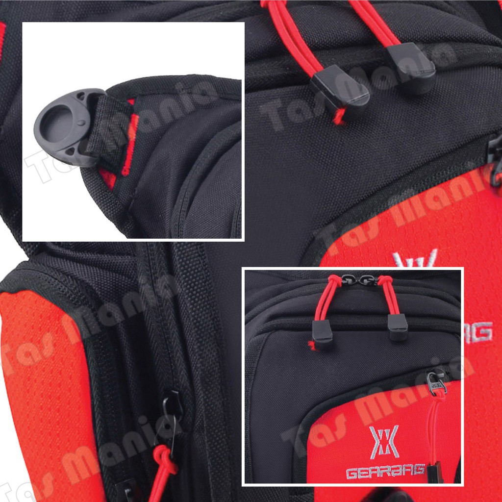 Gear Bag X - Zygon Waistbag -13073 BB - Tas Selempang Pria Tas Pinggang Groovy Tas Messenger