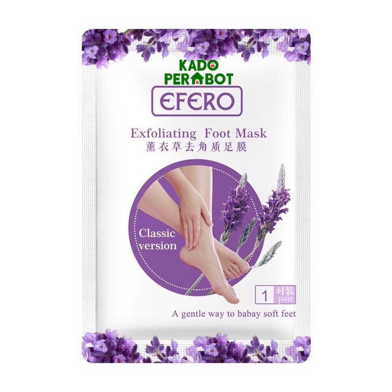 efero hand mask - masker penglupas kulit kaki - masker kulit kaki