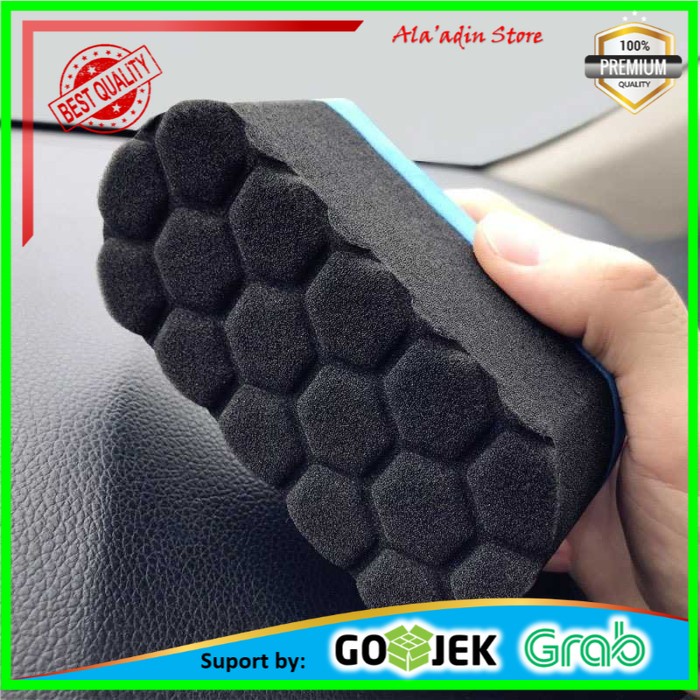 Cuci Gudang Sponge Waxing Poles Pembersih Mobil