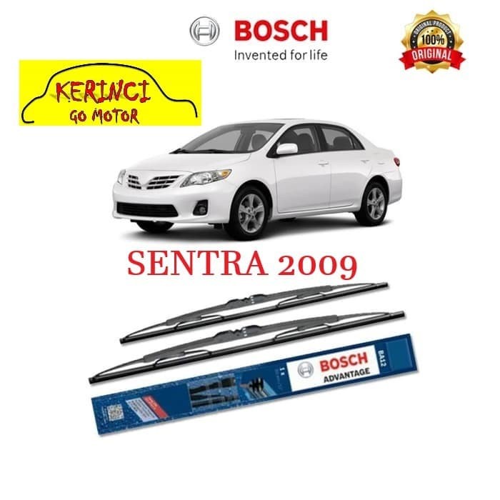 WIPER NISSAN SENTRA 2009 BOSCH ADVANTAGE 20&quot; &amp; 18&quot; SEPASANG WIPER BOSCH