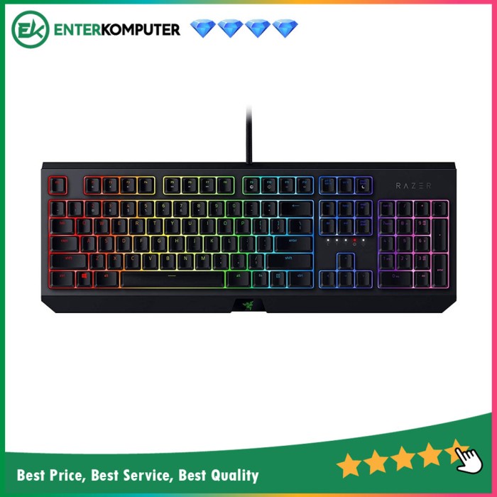 Razer BlackWidow - Mechanical Gaming Keyboard (Green Switch)