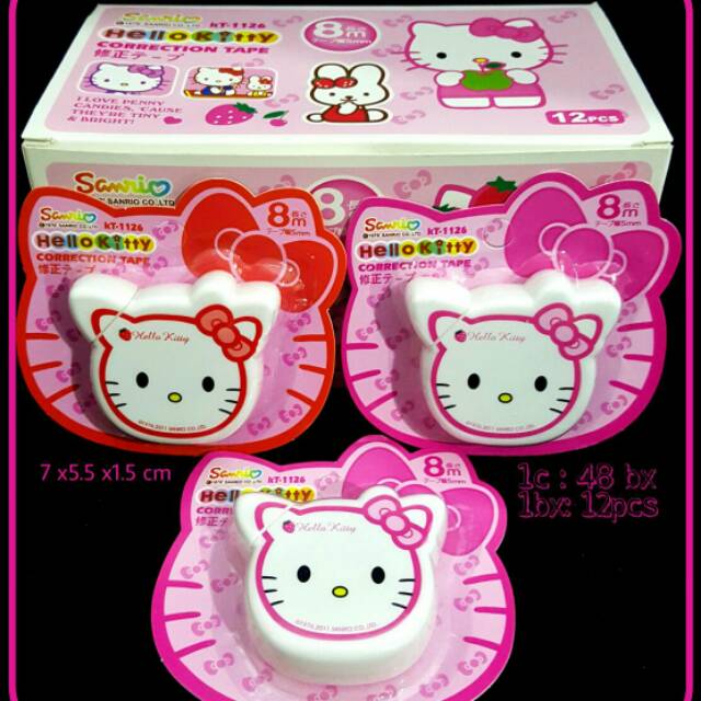 

Correction Tape Tip Ex Hello Kitty