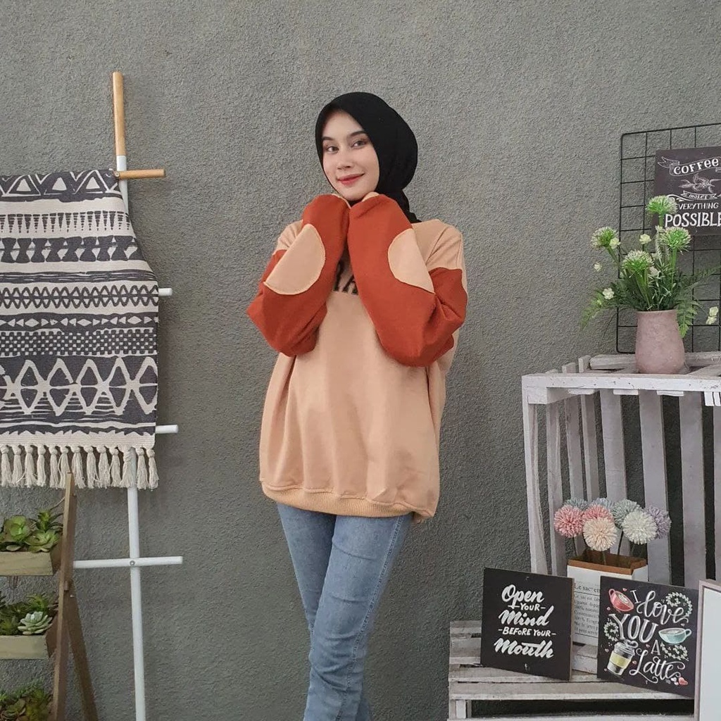 Nara Grosir - Nebraska XXL Sweater l Fashion Pria dan Wanita l 2 Varian Warna