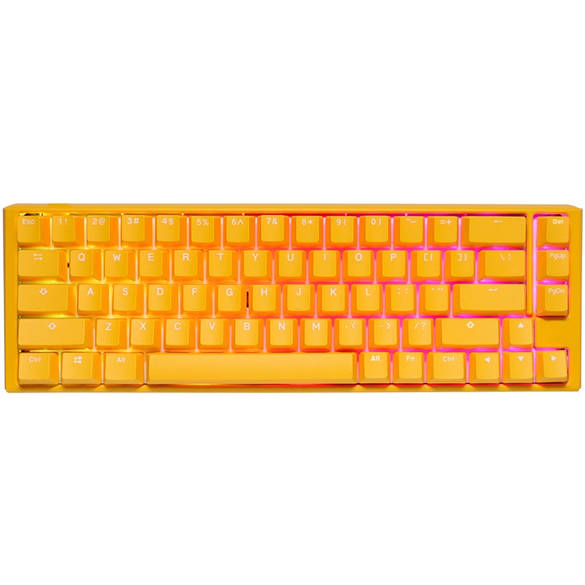 Ducky One 3 SF Yellow Hotswap RGB Mechanical Gaming Keyboard