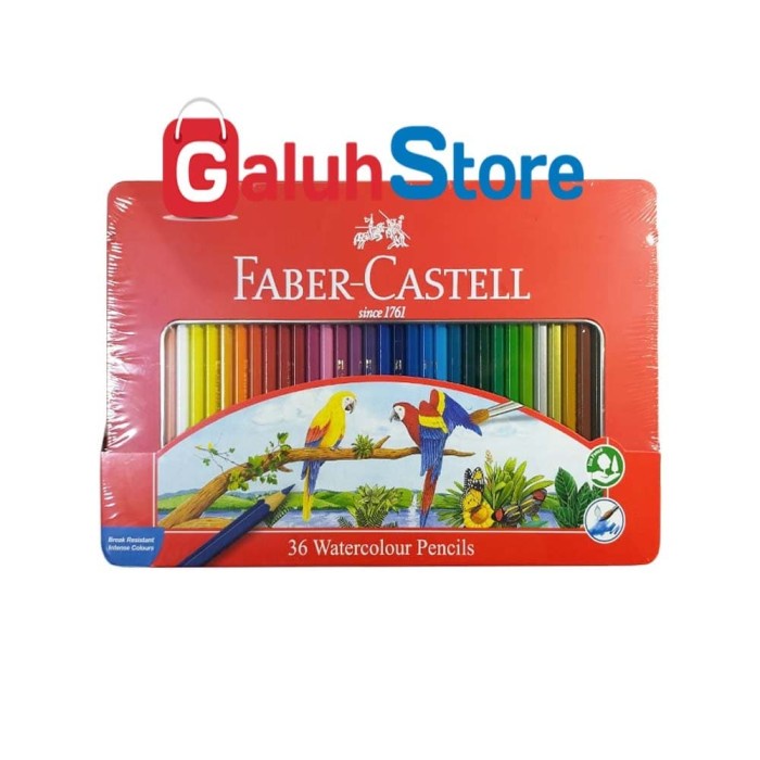 

Terlaris Faber Castell Pensil Warna Watercolour Isi 36 Tin Case Sale!!!