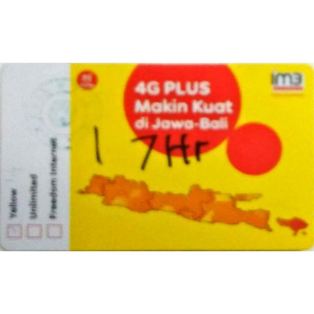 Voucher Indosat 1 GB Mini 5 hari