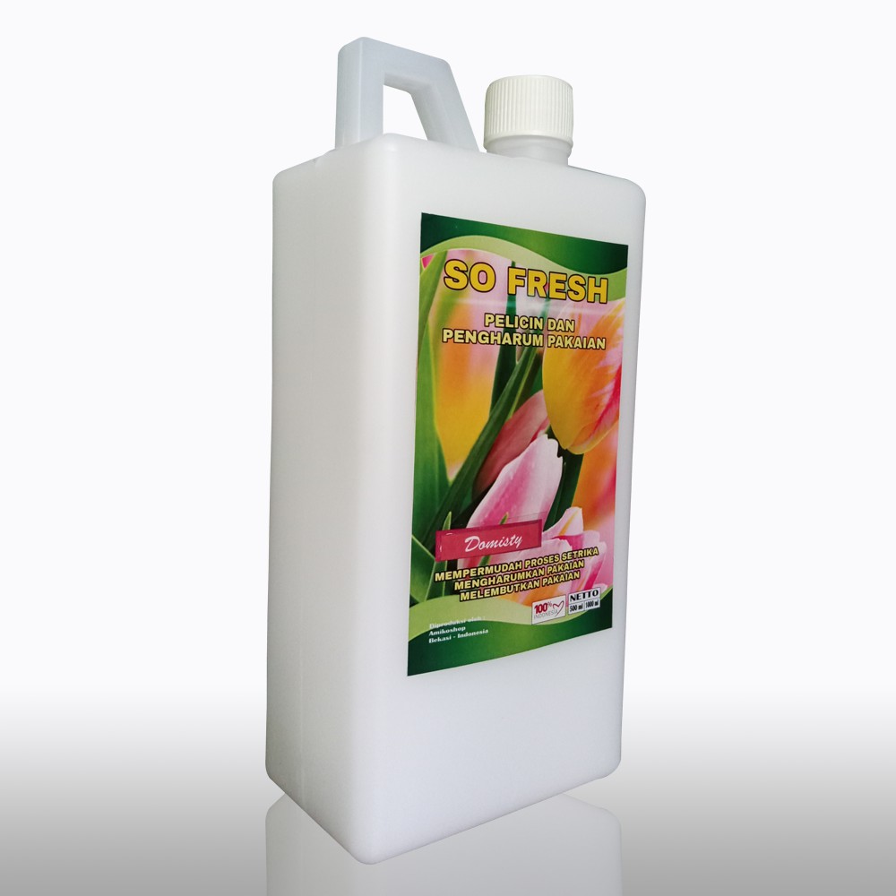 SO FRESH PELICIN SETRIKA DAN PEWANGI PAKAIAN AROMA DOMISTY1 LITER