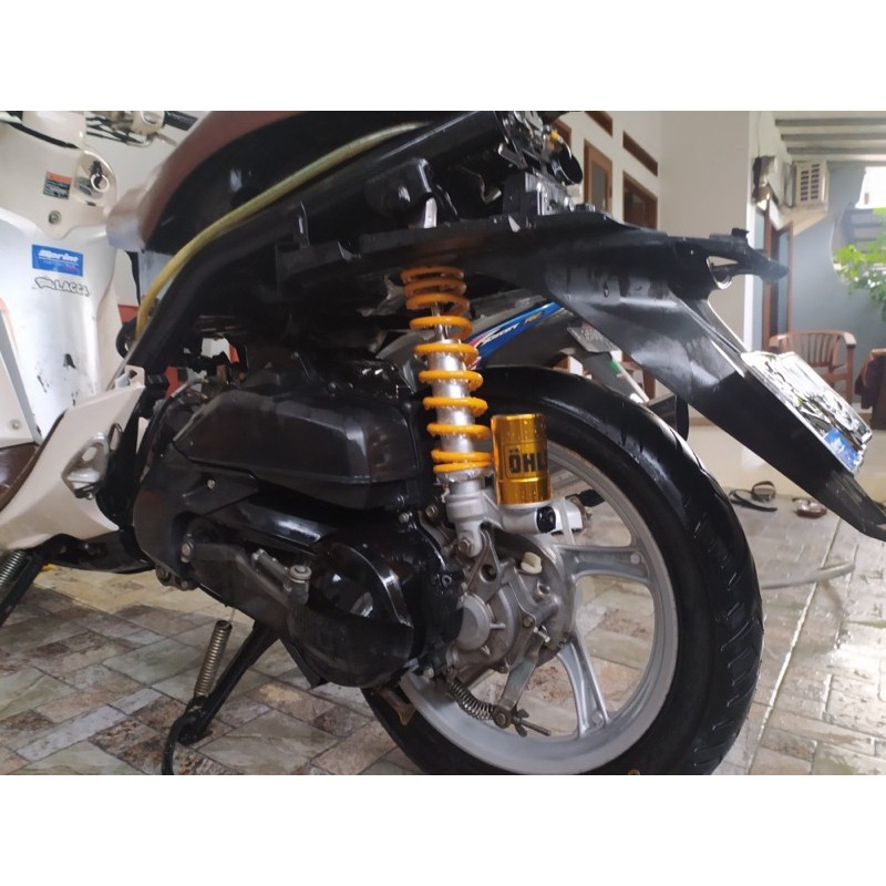 SHOCK BELAKANG MATIC 330MM TABUNG BAWAH BEAT SCOOPY VARIO