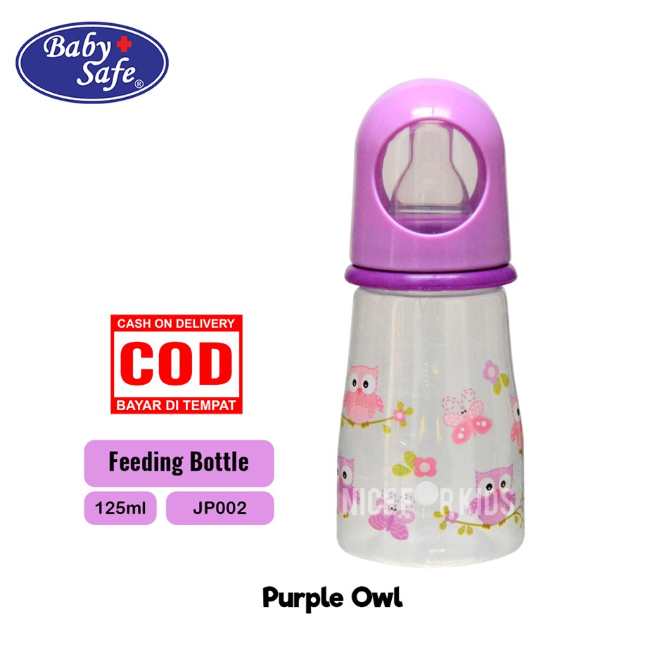 Baby Safe Feeding Bottle Character 125 ml ( JP002 )