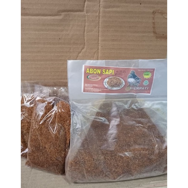 Abon sapi merpati 100gr