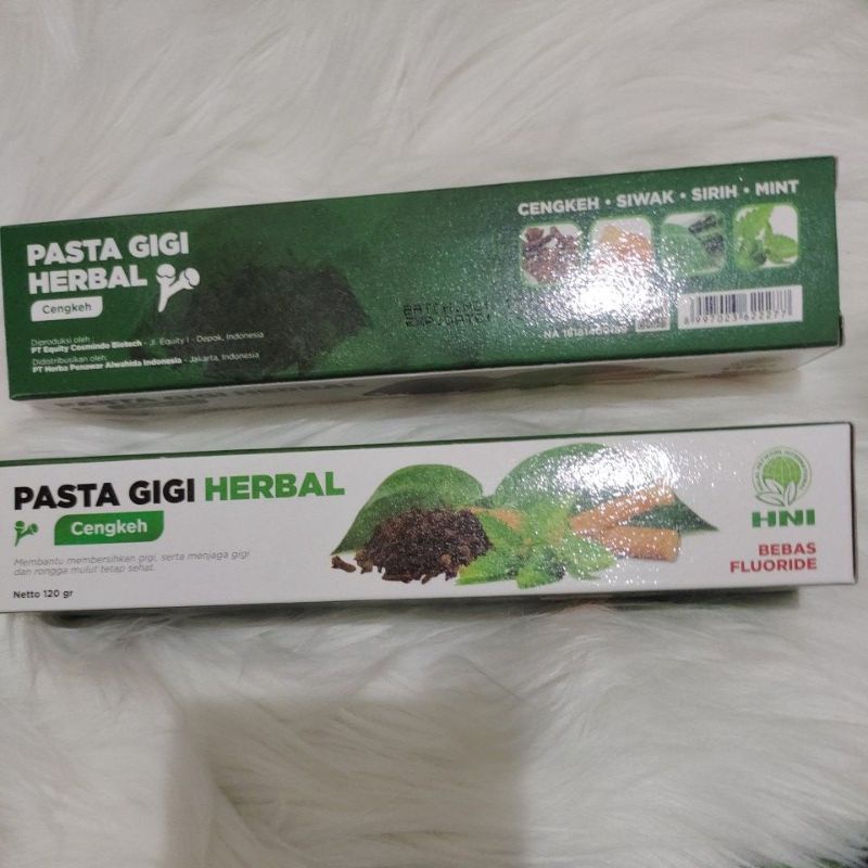 PASTA GIGI HERBAL HDI, HNI &amp; SR-12