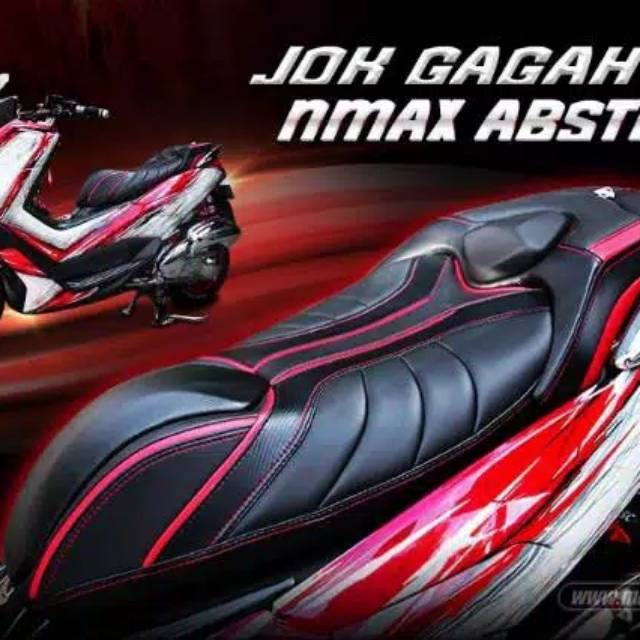 Jual JOK yamaha N max airblade Jik custom aerox 155dan Jok modifikasi