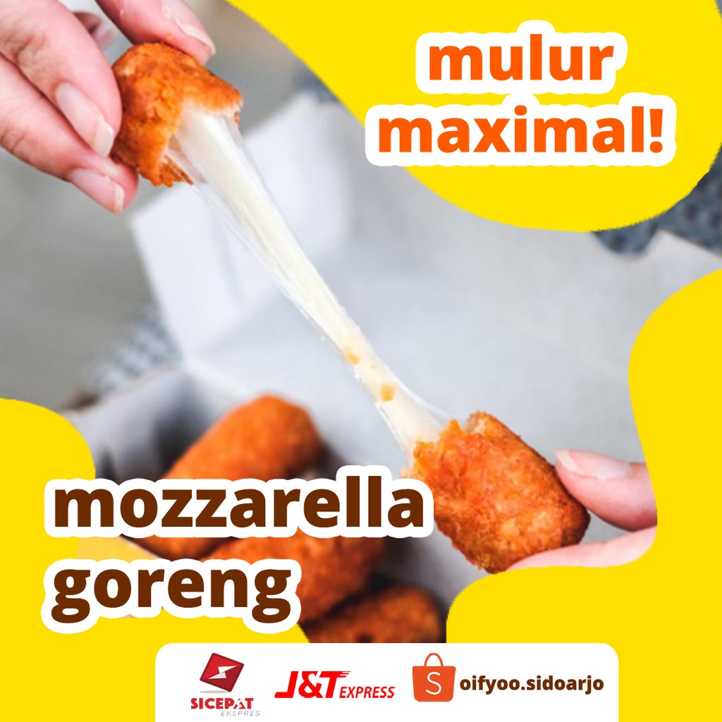 

Mozzarella Goreng Isi 12 (MOZZARELLA STICK)