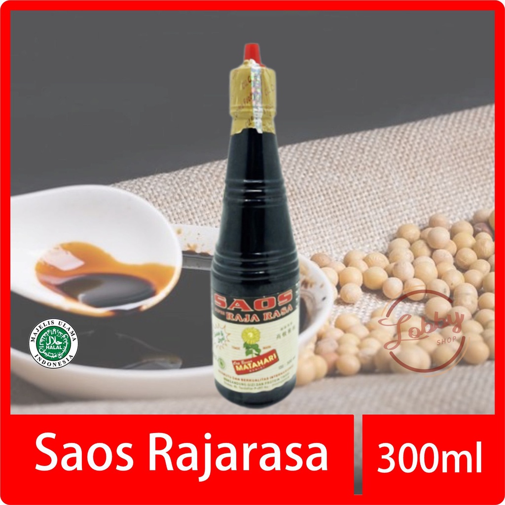 Saus Raja Rasa organik Cap Matahari Kemasan 300ml | Saos Rajarasa | Penyedap rasa nasi goreng