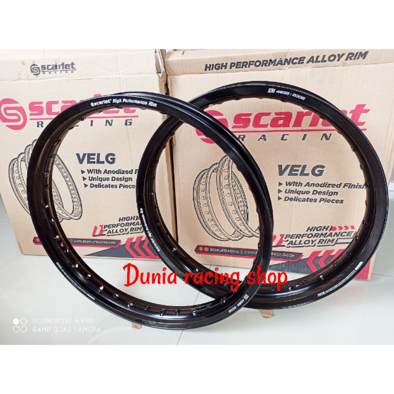 Velg Scarlet Pelek Lingkaran Scarlet racing 140 160 185 215 18 Velg jari jari velg Scarlet 140 18 160 18 185 18 215 18