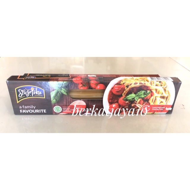 

SPAGETIKU Spaghetti Spageti 200 Gram Halal