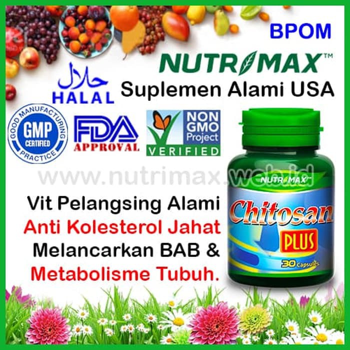 PROMO -  Nutrimax Chitosan Plus Vitamin/Obat Untuk Penurun Berat Badan (Diet)