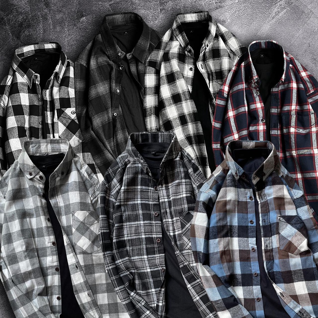 FLANNEL SHIRT / KEMEJA FLANNEL