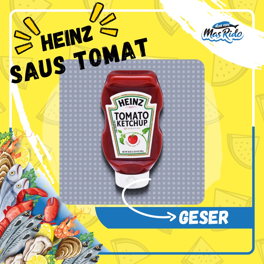 

Saus Tomato Heinz 325 Gram Halal Enak Tomato Ketchup Botol
