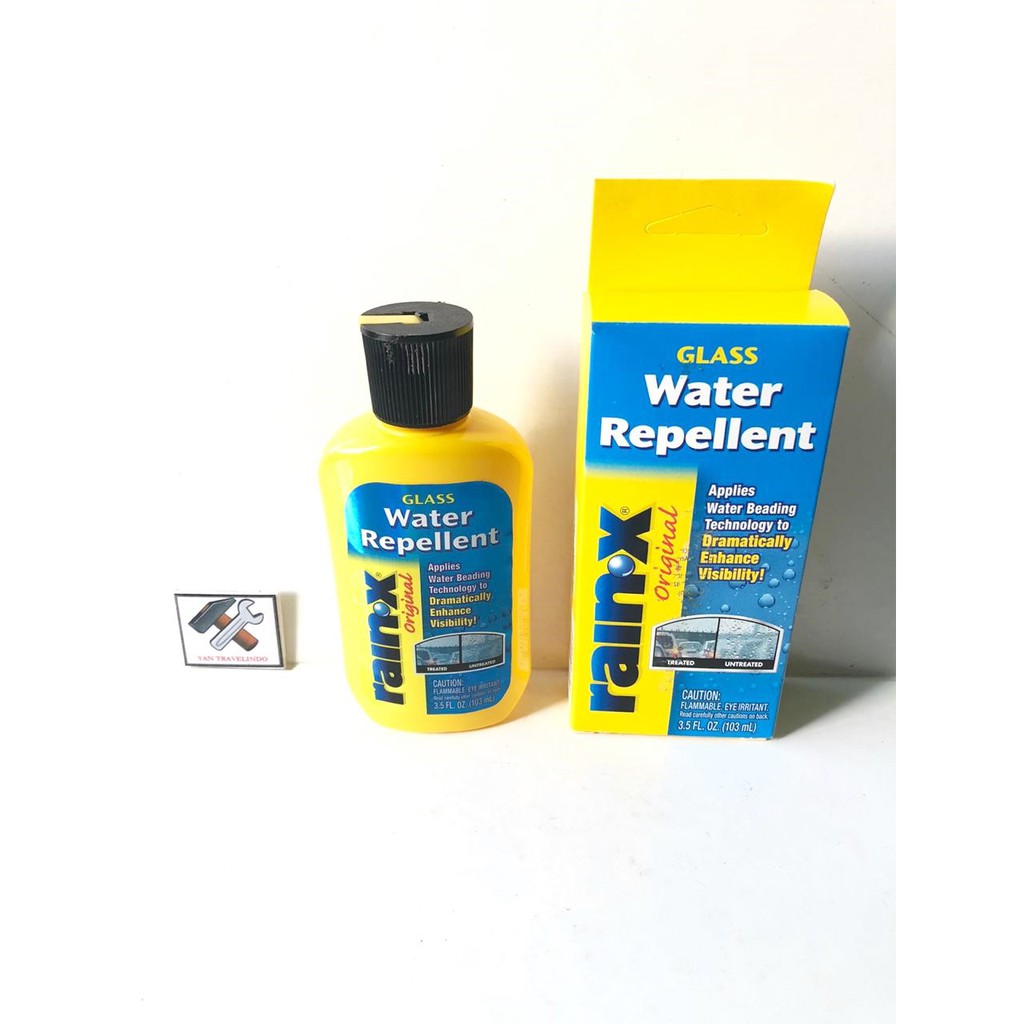 RAINOX PERMBERSIH KACA MOBIL DAUN TALAS WATER REPELLENT HIGH QUALITY  EFEK DAUN TALAS MENGALIR