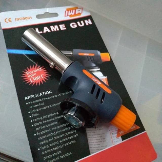 Alat / Kepala Las / IWA Flame gun gas torch alat pemantik api