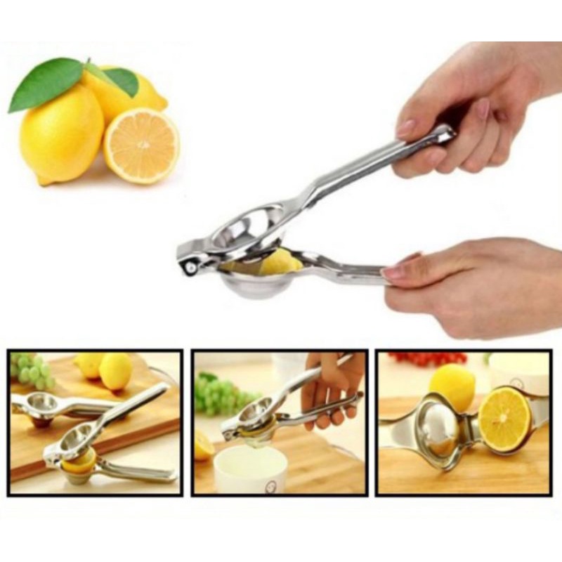 Alat Peras Jeruk Stainless Steel / Memeras Pemeras Lemon Juicer Orange Extractor Squeezer Perasan Press