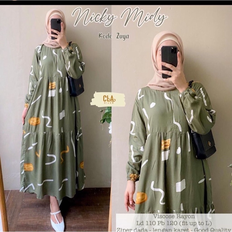 Nicky midi dress