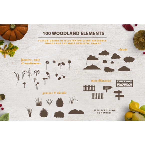 Woodland Animal Scene Creator