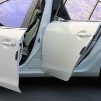 Kuning Yellow Door Guard Fr Pintu Mobil Pelindung Pengaman Tebal Murah