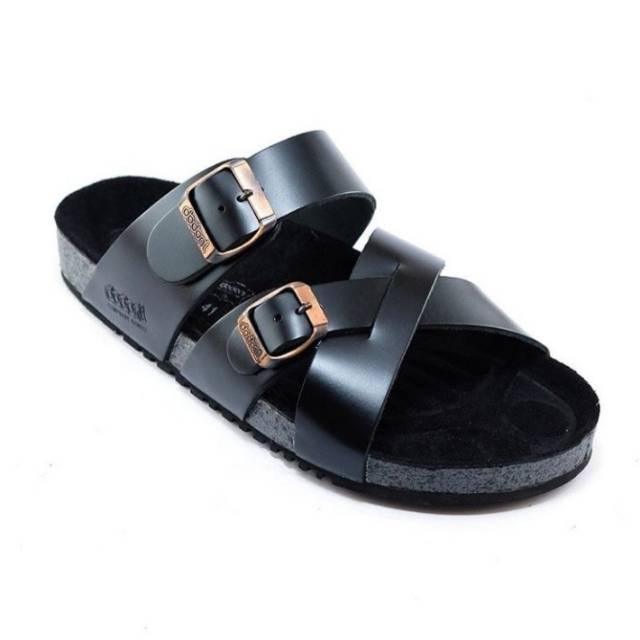 Sandal Kulit Pria Dodoni L436 Original