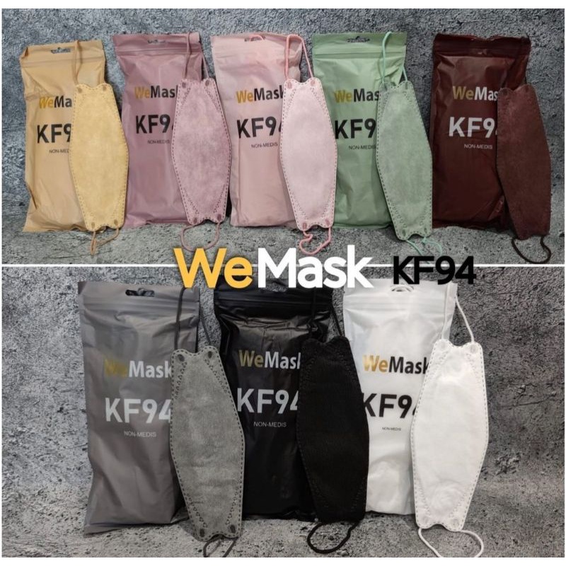 ECER/SATUAN/REPACK MASKER KF94 WEMASK / MASKER KF94 SHUMU